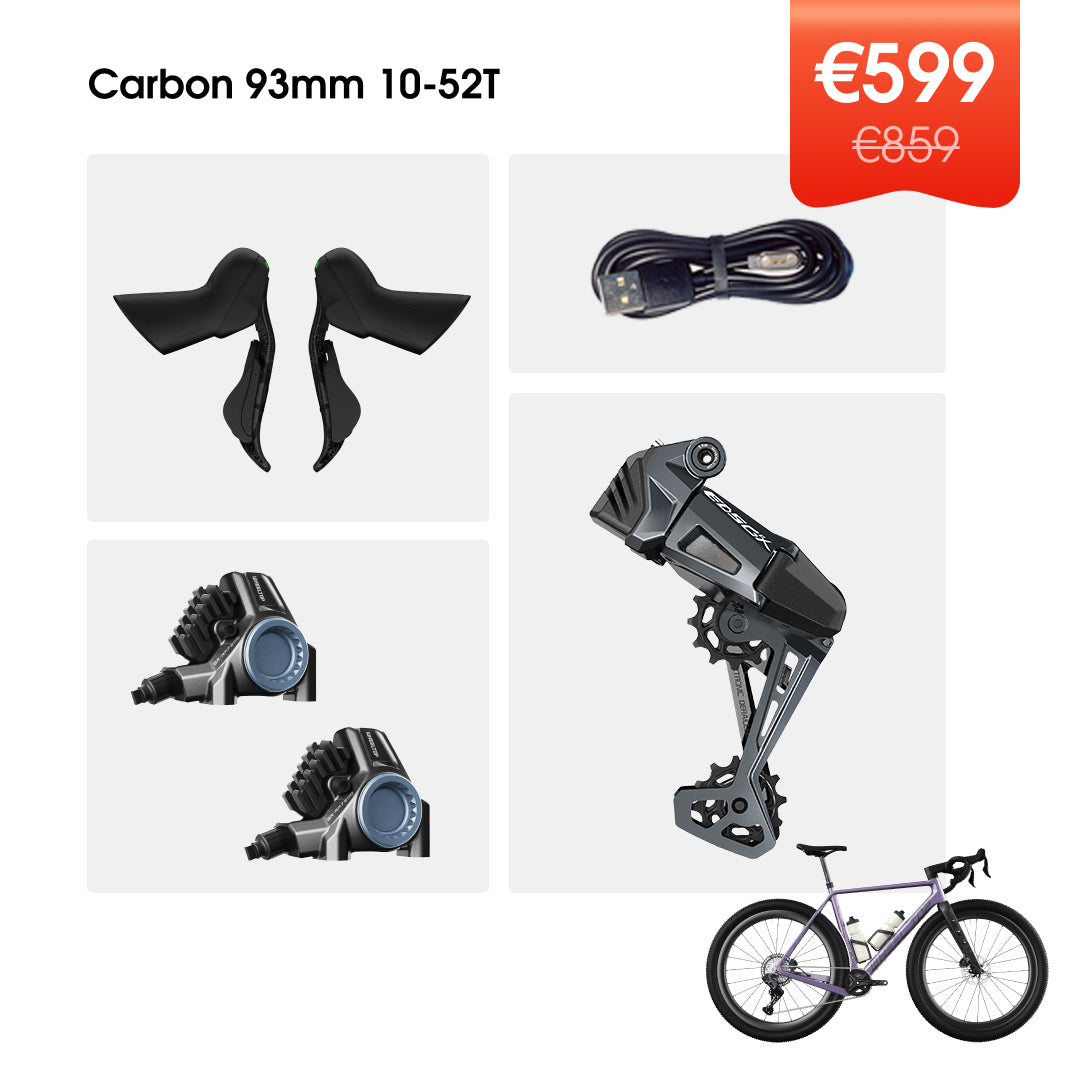 WHEELTOP EDS GeX Wireless Electronic Shifter/Derailleur (Gravel Bike)