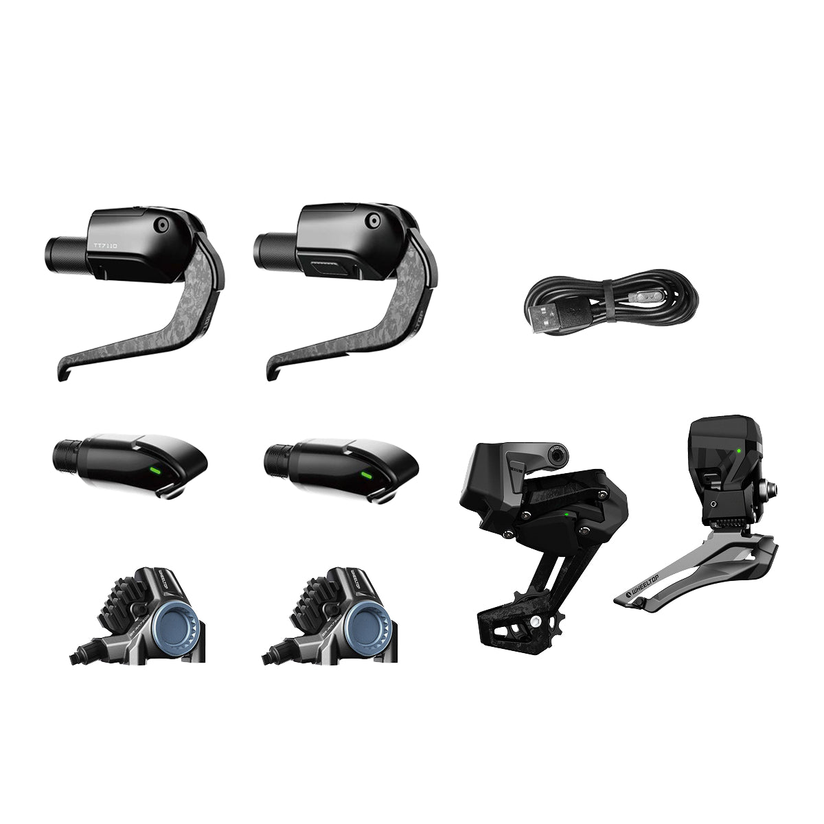 WHEELTOP EDS TT Wireless Carbon Electronic Shifter/Derailleur