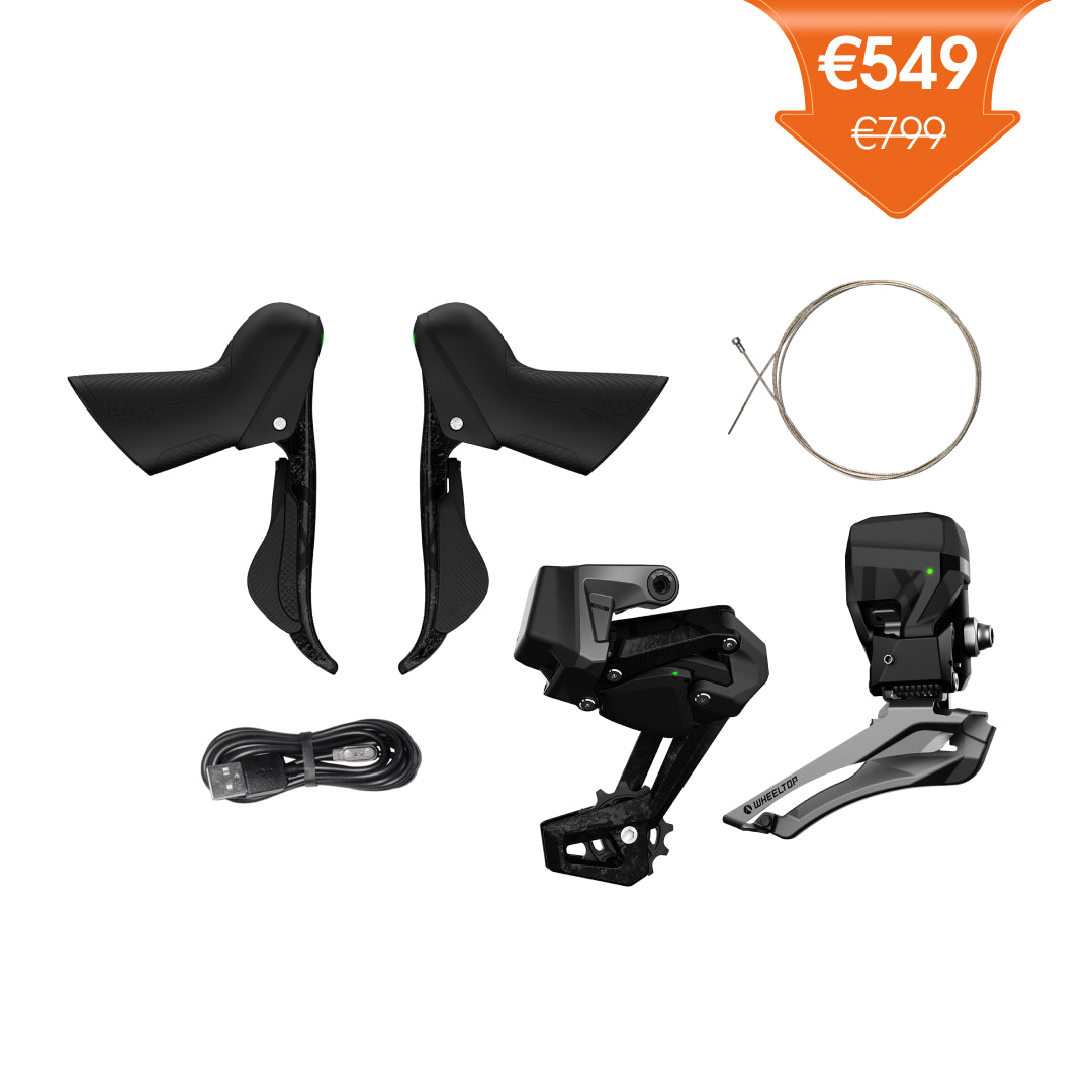 WHEELTOP EDS TX Wireless Carbon Electronic Shifter/Derailleur (Road Bike) - Cable Brake Groupset